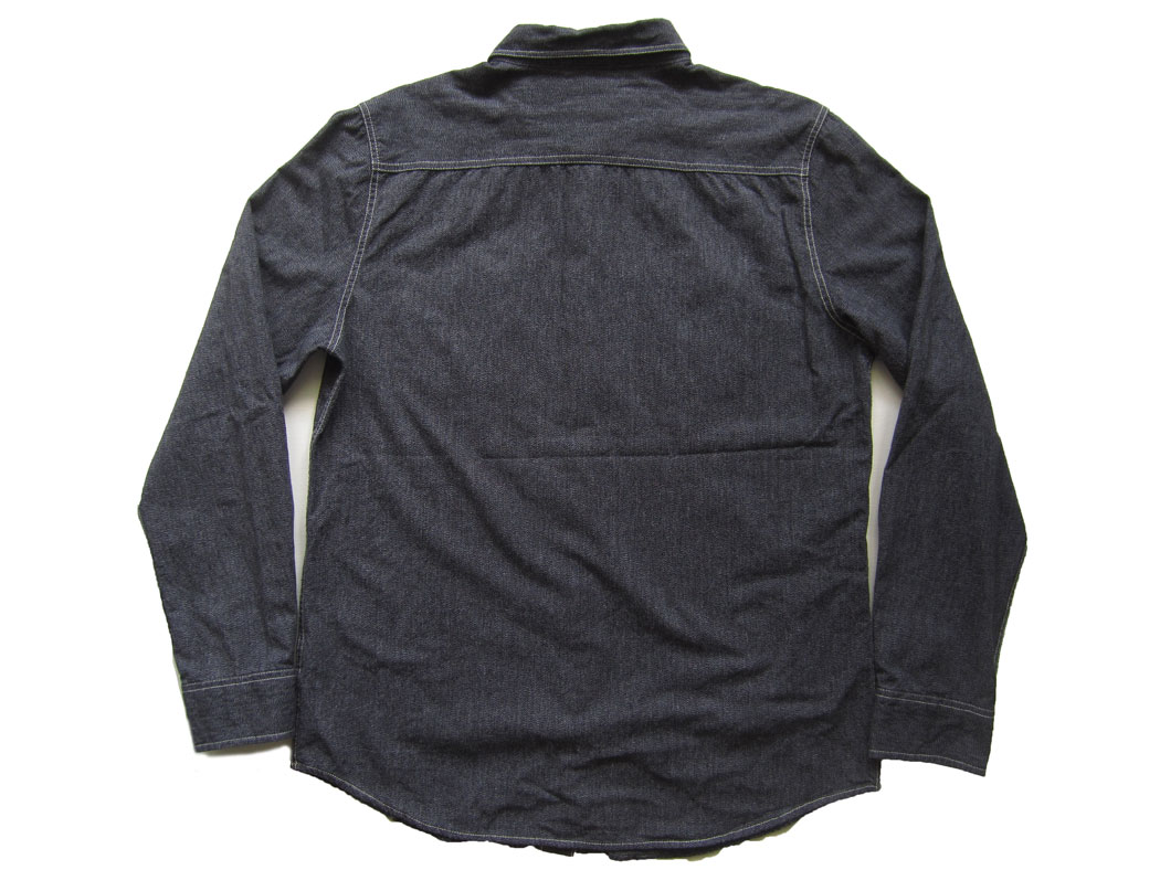 เสื้อผ้า แฟชั่น : เสื้อยีนส์ ผ้าแชมเบรย์ : : : 44Mm Woven Shirt Dark