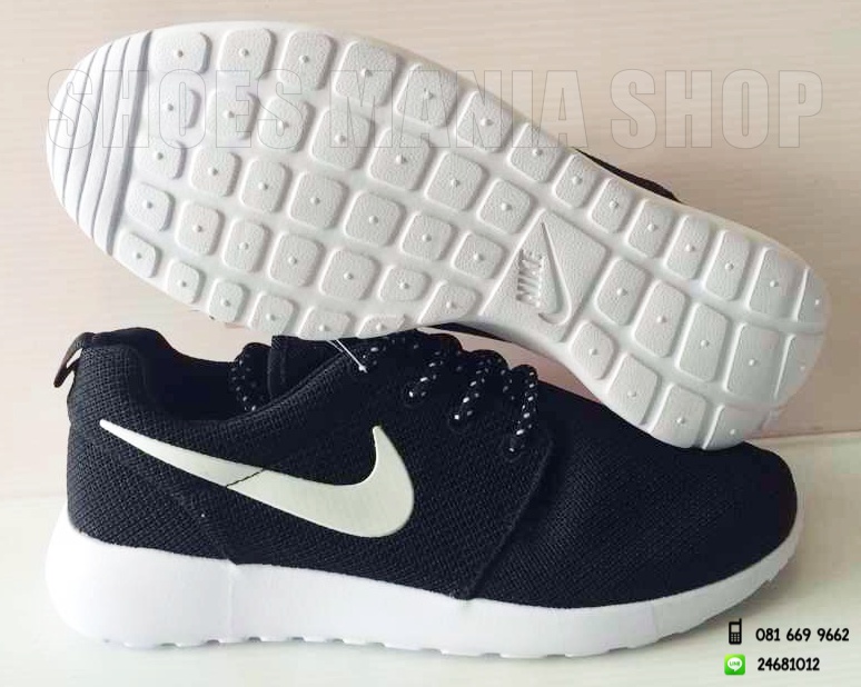 Sale . . รองเท้า Nike Roshe Run . . สีดำ-ขาว . . เบอร์ 40 . . ของใหม่ เคาะเดียว xxx บาท | ประมูลสินค้าใหม่ Taradnud24