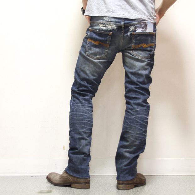 เสื้อผ้า แฟชั่น : กางเกงยีนส์nudie jeans thin finn org shawn replica